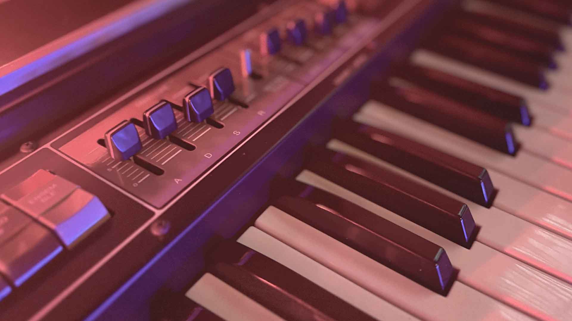 Roland RS-505 ADSR controls