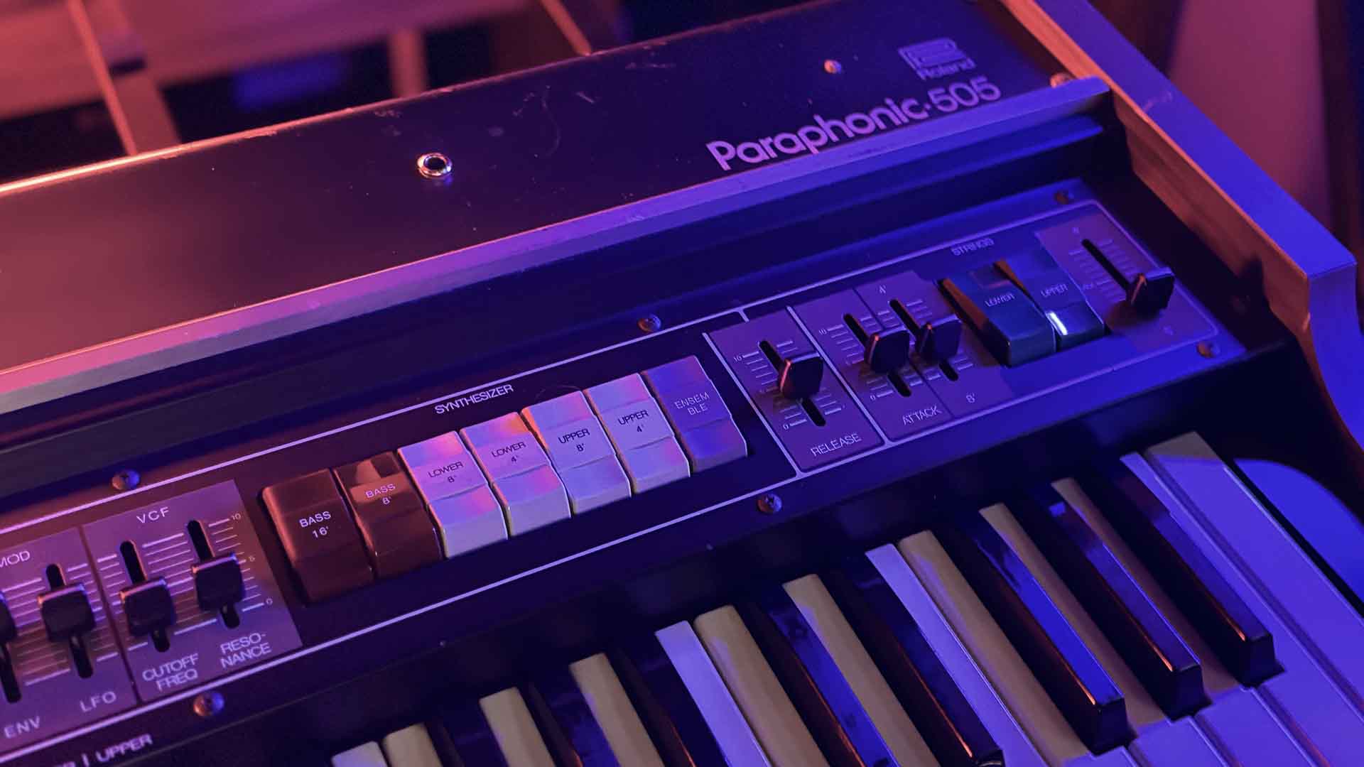 Roland RS-505 Synth Section